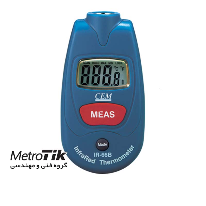 دماسنج IR کوچک و جیبی 230 درجه Pocket IR Thermometers CEM IR-66 سی ای ام CEM IR-66