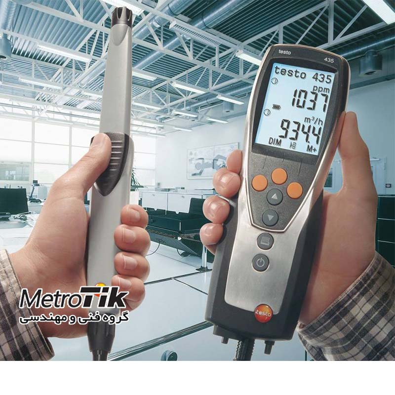 مولتی پارامتر سنجش کیفیت هوا  Multi Indoor Air Quality 05634354 TESTO 435-4 تستو TESTO 435-4
