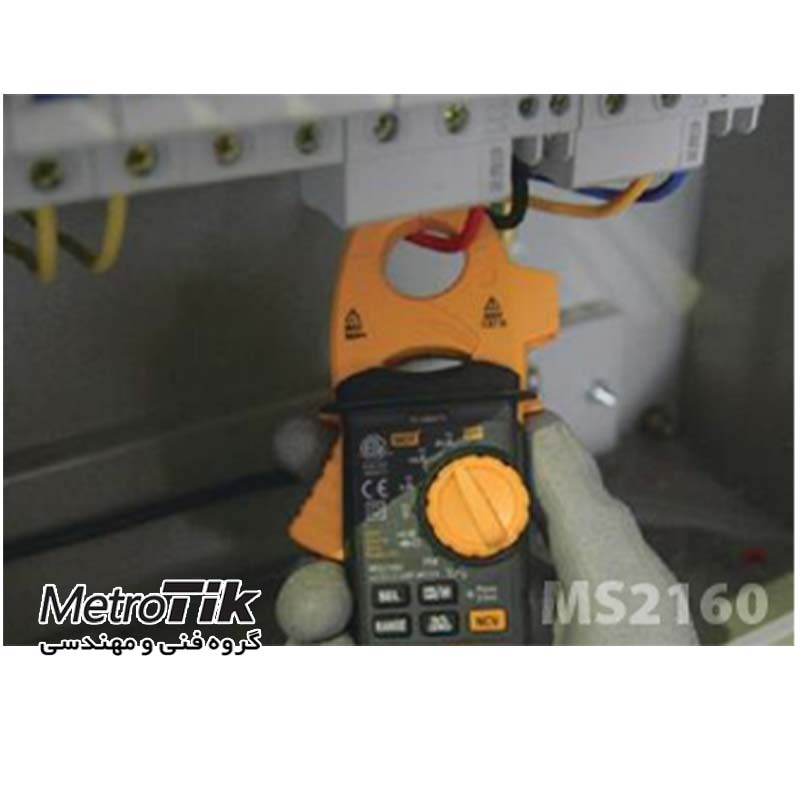کلمپ آمپرمتر و ترمومتر  Digital Clamp Meter MASTECH MS2160 مستک MASTECH MS2160