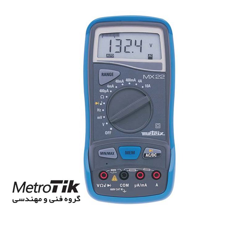 مولتی متر دیجیتال Digital Multimeter متریکس METRIX MX22