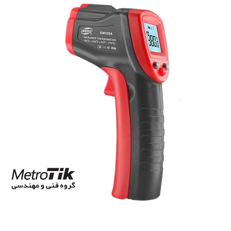 ترمومتر لیزری 380 درجه Infrared Thermometer WINTACT WT320 وینتکت WINTACT WT320