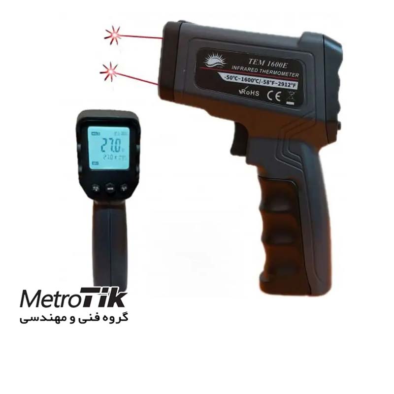 دماسنج لیزری 1600 درجه Infrared Thermometer TEM 1600E تم TEM 1600E