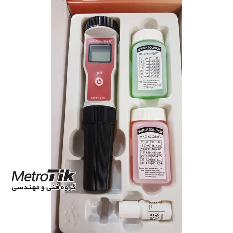پی اچ متر قلمی و ضد اب Handheld pH Meter SCT PH-PEN-1 اس سی تی SCT PH-PEN-1