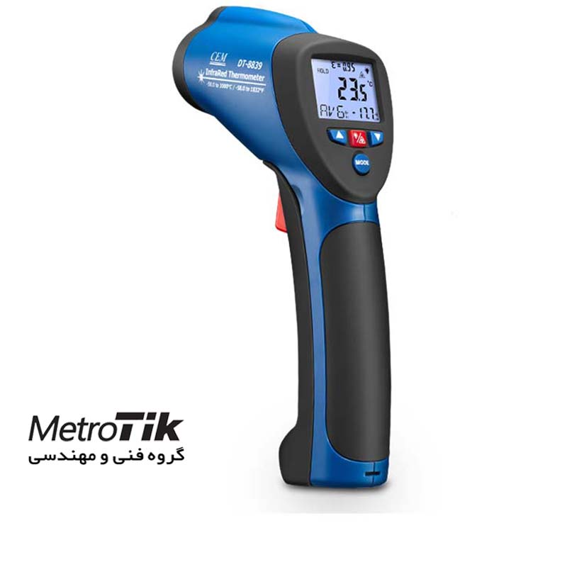 حرارت سنج تفنگی و لیزری Infrared Thermometer CEM DT-8859 سی ای ام CEM DT-8859