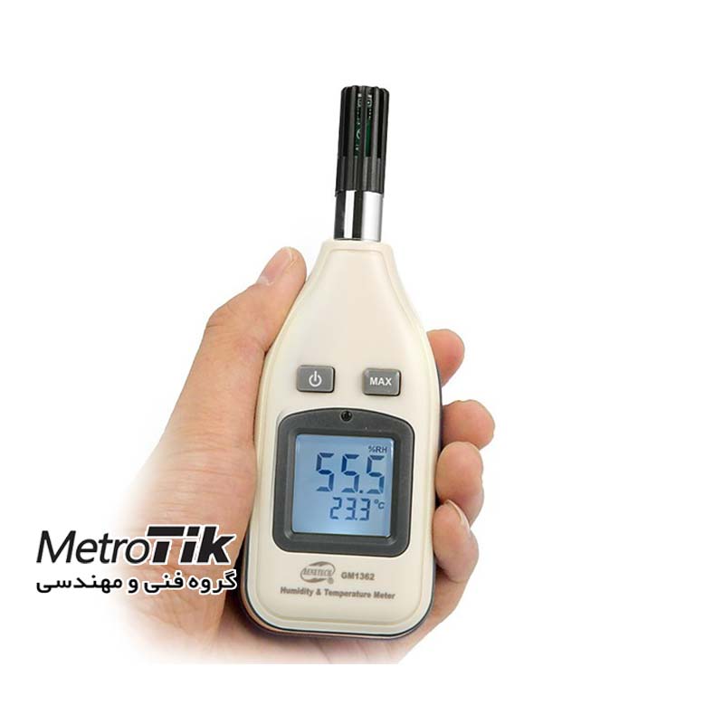 دما و رطوبت سنج محیطی Humidity temperature Meter BENETECH GM1362 بنتک BENETECH GM1362