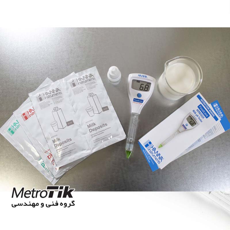 pH متر قلمی شیر  Milk pH Tester HANNA HI981034 هانا HANNA HI981034