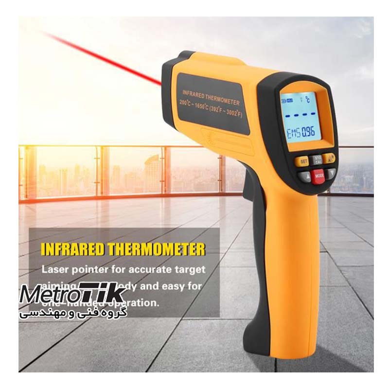 دماسنج غیر تماسی و لیزری Infrared Thermometer BENETECH GM1650 بنتک BENETECH GM1650