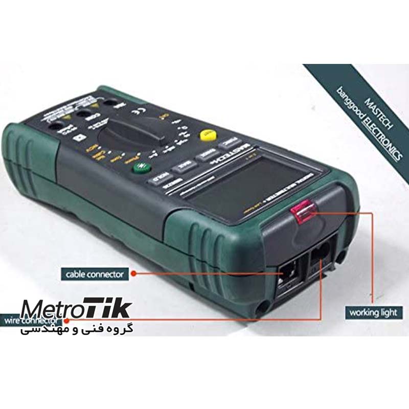 مولتی متر و تستر تلفن و شبکه Phone LAN Multimeter MASTECH MS8236  مستک MASTECH MS8236 
