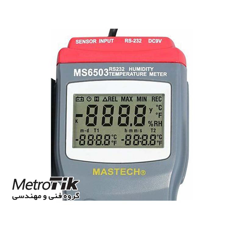 دماسنج و رطوبت سنج محیطی Thermo Hygrometer MASTECH MS 6503 مستک MASTECH MS 6503