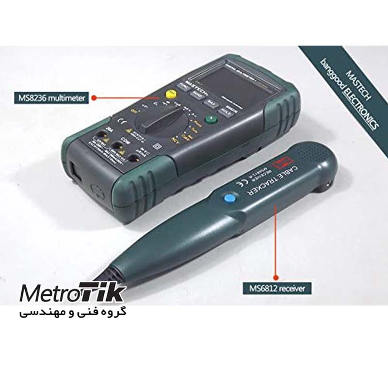 مولتی متر و تستر تلفن و شبکه Phone LAN Multimeter MASTECH MS8236  مستک MASTECH MS8236 