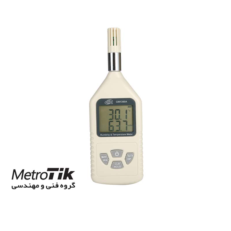 دما سنج و رطوبت سنج محیطی Humidity Temperature Meter BENETECH GM1360A بنتک BENETECH GM1360A