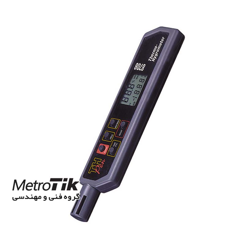 ترموگراف دما و رطوبت جیبی Pen Type Hygro-thermometer Meter  AZ 8708 ای زد AZ 8708