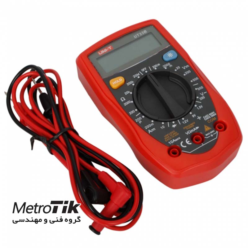 مولتی متر کوچک ارزان قیمت یونیتی UNIT UT33B متروتیک