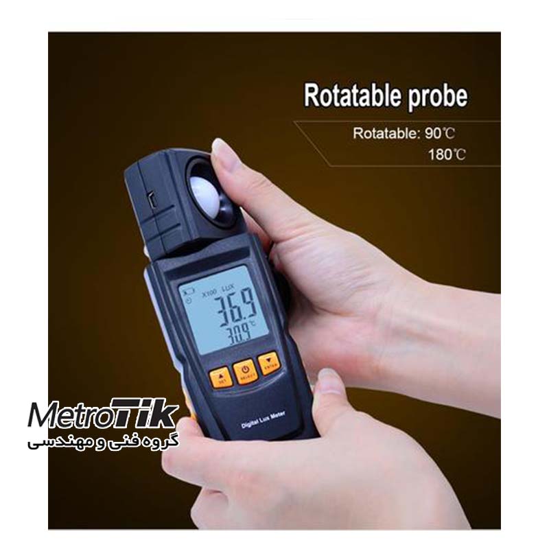 لوکس متر و فوت کندل متر دیجیتال بنتک Benetech Gm 10 متروتیک لوکس متر و فوت کندل متر دیجیتال بنتک Benetech Gm 10 متروتیک
