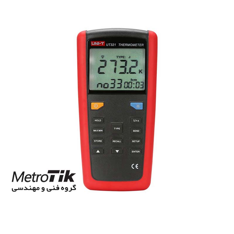 ترمومتر ترموکوپلی K J T E Contact Type Thermometer یونیتی UNIT UT321