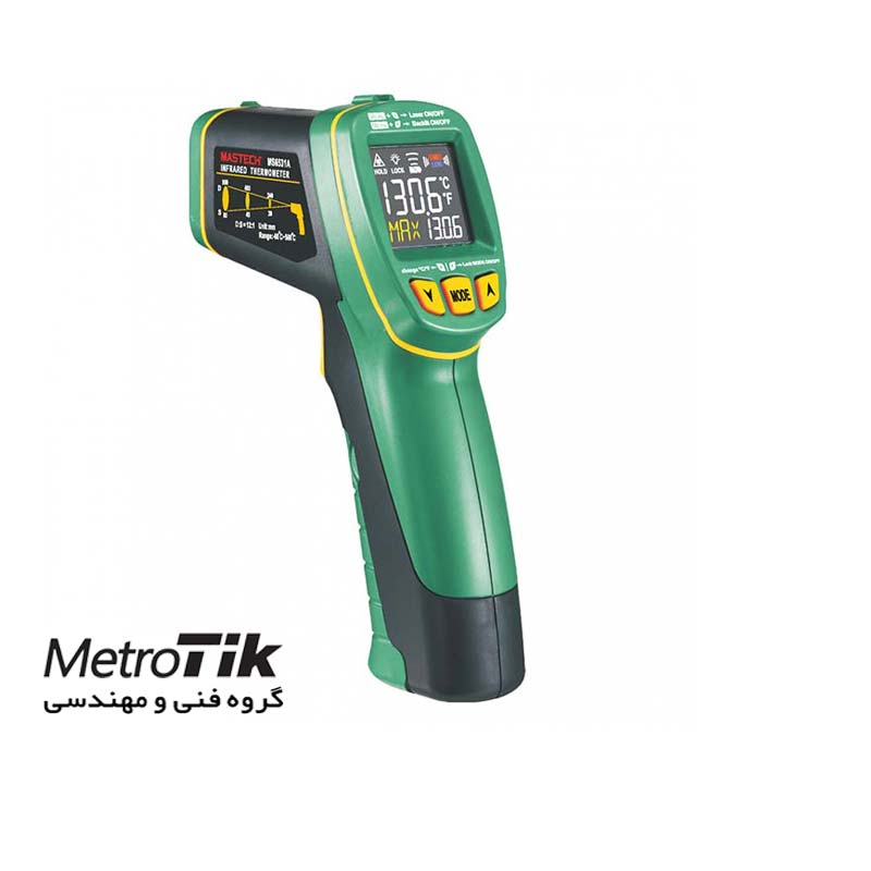 دماسنج لیزری و ترموکوپلی Infrared Thermometer مستک MASTECH MS6531A 