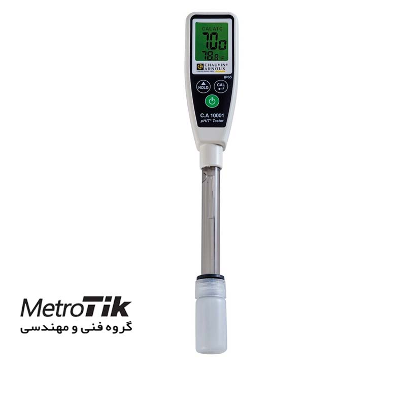 pH متر قلمی یک صدم Waterproof pH/temperature Tester شاوین ارنوکس CHAUVIN ARNOUX CA10001