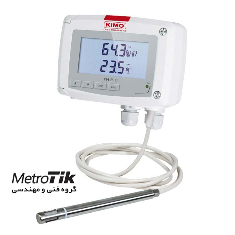 ترانسمیتر دما و رطوبت  Humidity /Temperature Transmitter کیمو KIMO TH210