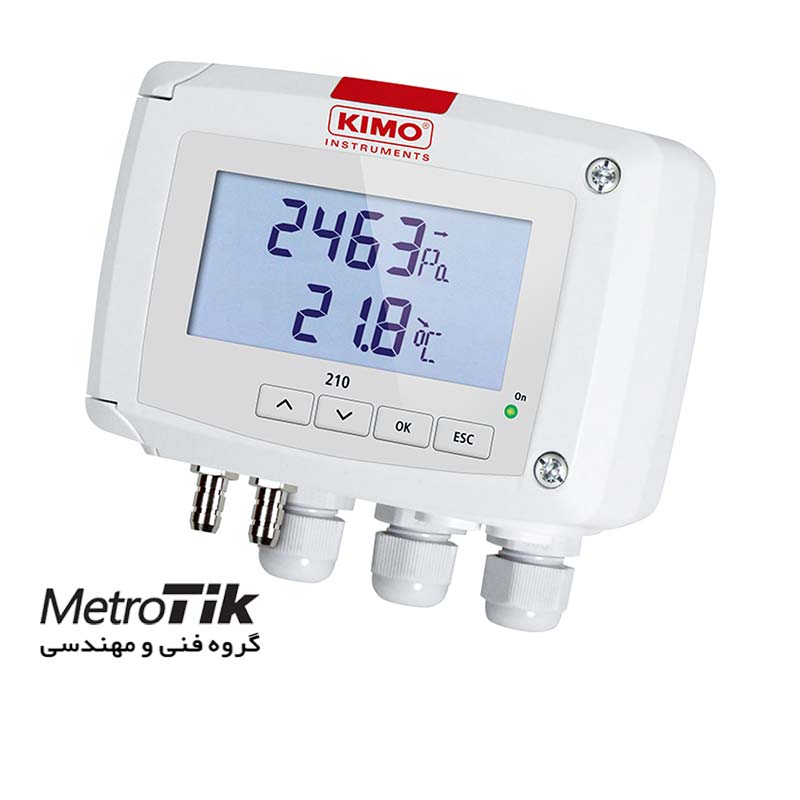 ترنسمیتر فشار و دما Temperature Pressure Transmitter کیمو KIMO CP212