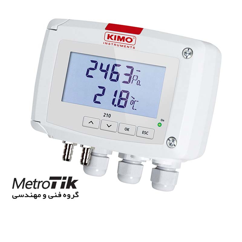 ترنسمیتر فشار دیفرنشیال Differential Pressure Transmitter کیمو KIMO CP213