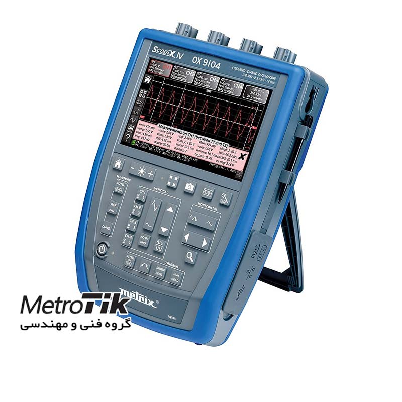 اسیلوسکوپ پرتابل 300 مگ Portable Oscilloscope متریکس METRIX OX9304