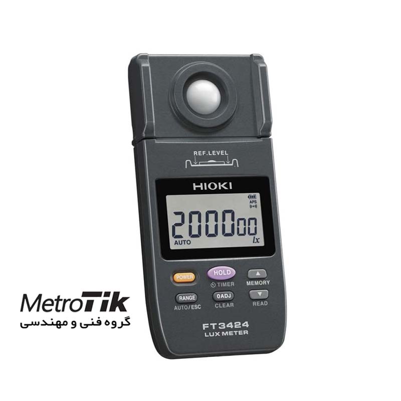 لوکس متر - نور سنج Handheld Digital Lux Meter   هیوکی HIOKI FT3424