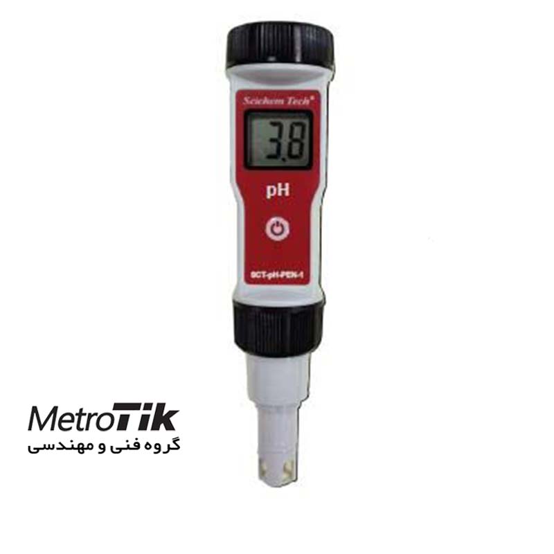 پی اچ متر قلمی و ضد اب Handheld pH Meter اس سی تی SCT PH-PEN-1