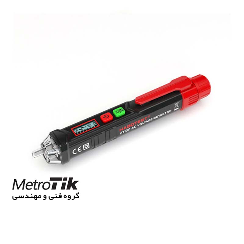 ردیاب برق غیر تماسی  Pen Type Voltage Tester  هابوتست HABOTEST HT 100