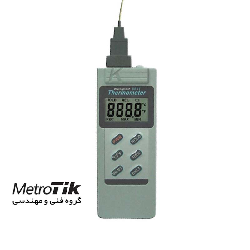 ترمومتر تک کانال نوع K K Type Thermometer ای زد AZ 8811