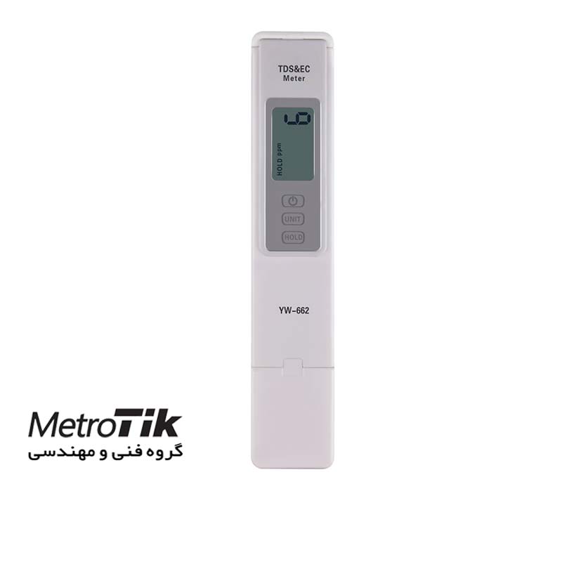 سختی سنج و کنداکتیویتی متر قلمی Temperature EC TDS Meter Digital Water Tester یووکسا YOWEXA YW662