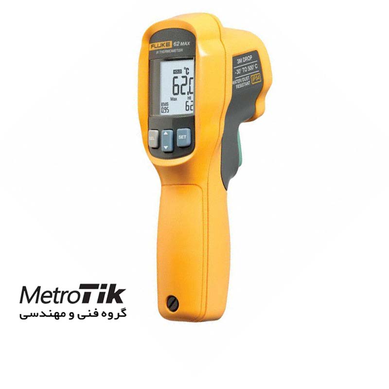 ترمومتر غیر تماسی 650 درجه Infrared Thermometer فلوک FLUKE 62 MAX  Plus