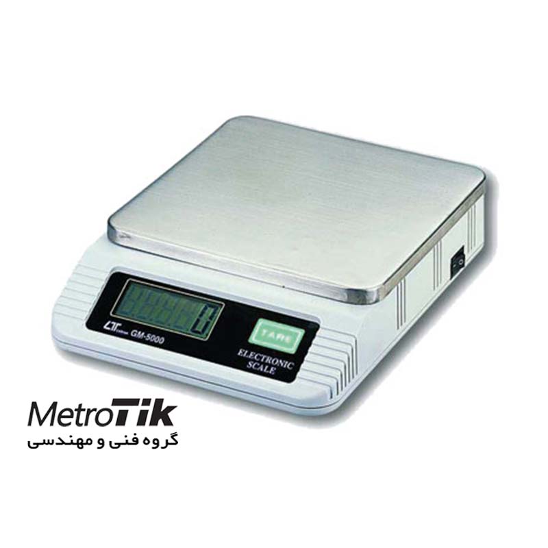 ترازوی دیجیتال 5000 گرم Digital Scale لوترون LUTRON GM-5000