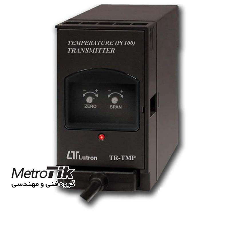 ترانسمیتر دما PT100 تا 400 درجه  Temperature Transmitter لوترون LUTRON TR-TMP1A4