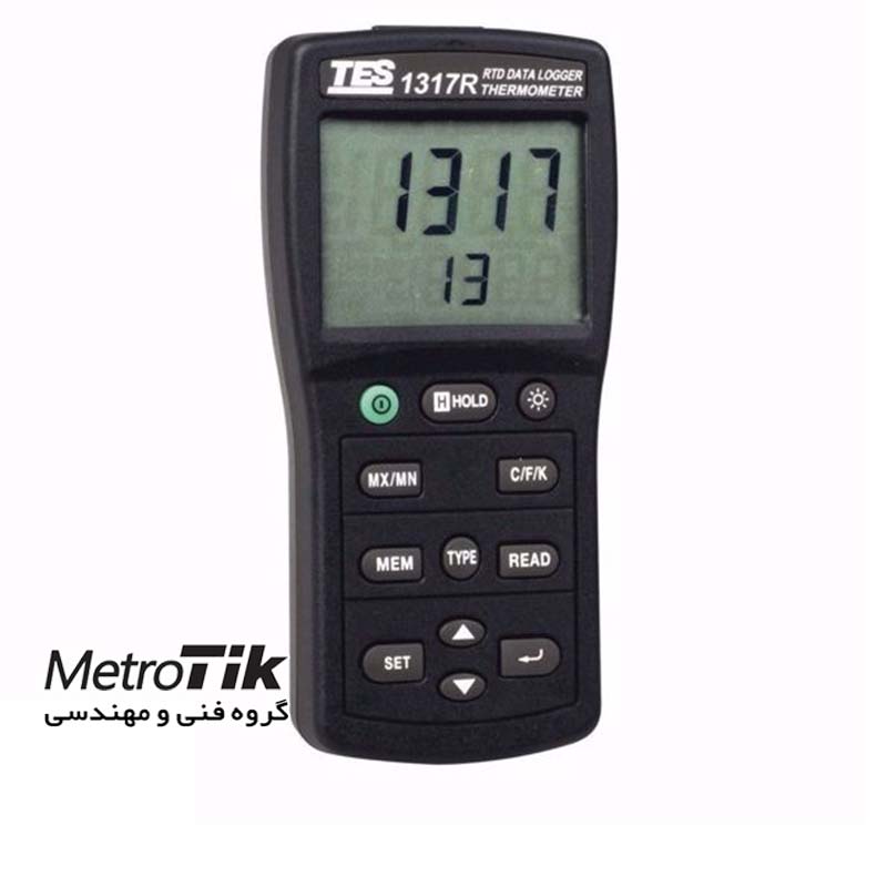 ترمومتر PT-100  PT-100 Thermometer تس TES 1317R