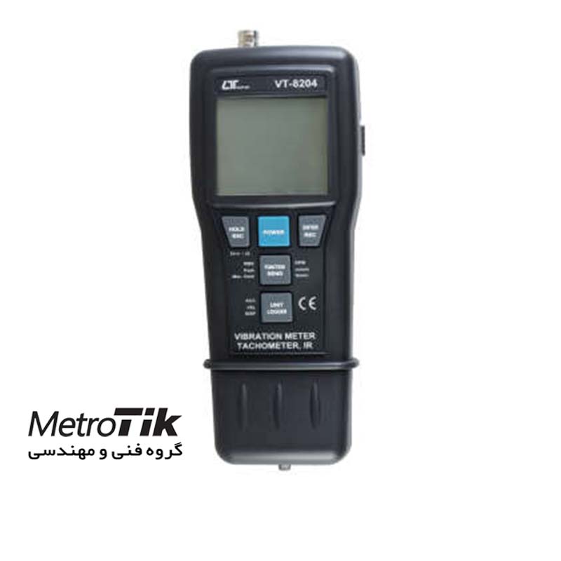 لرزش سنج و دورسنج نوری و مکانیکی Vibration Meter And Tachometer LUTRON VT-8204