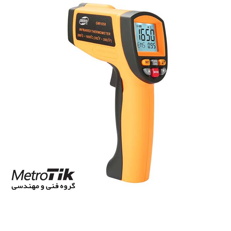 دماسنج غیر تماسی و لیزری Infrared Thermometer بنتک BENETECH GM1650