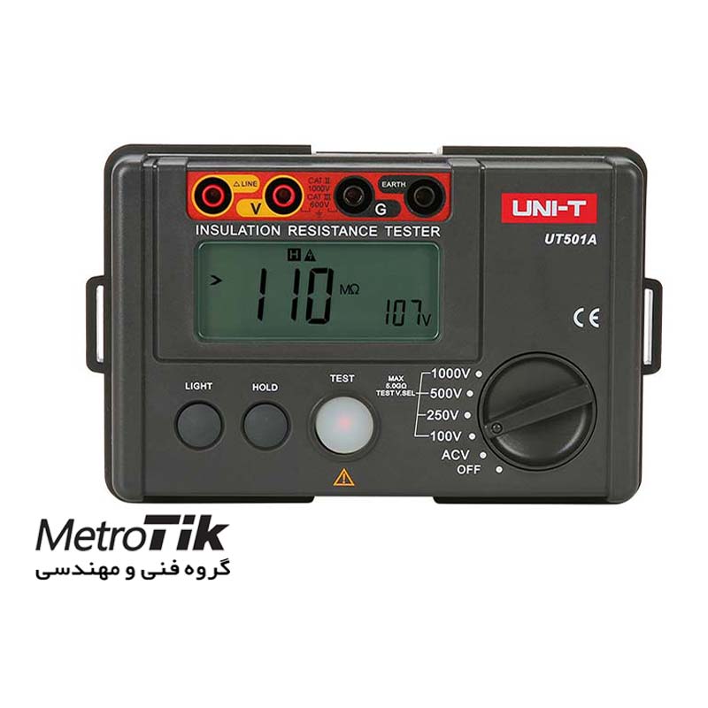 میگر و یا تستر عایق کابل Insulation Resistance Tester یونیتی UNIT UT501A