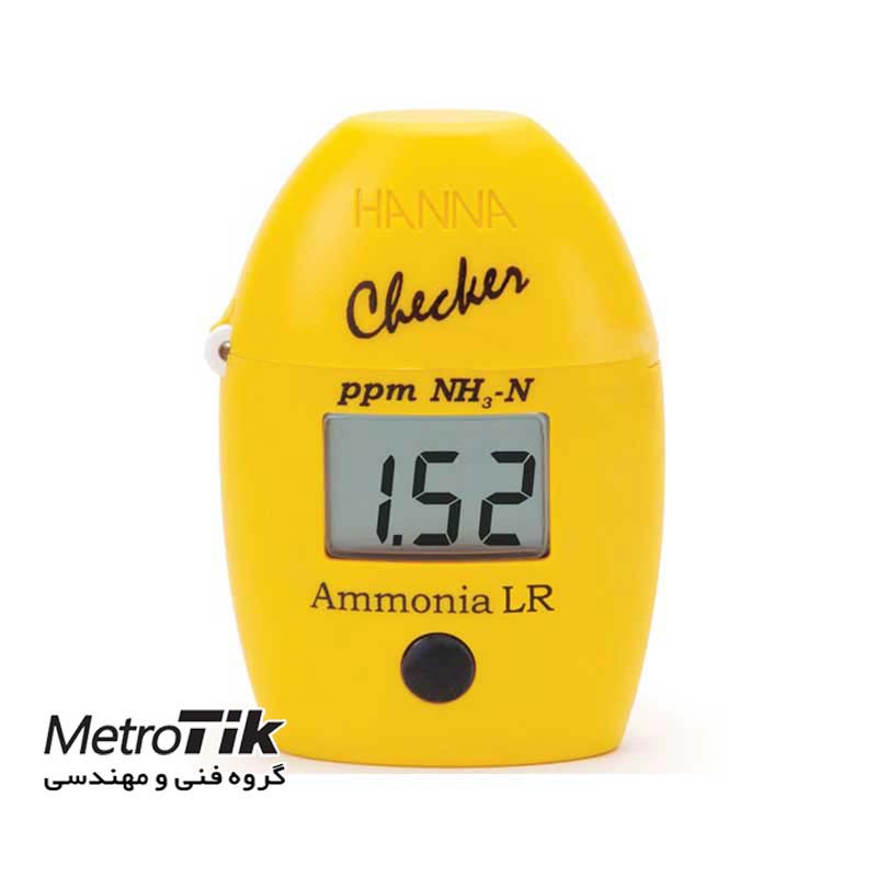 چکر آمونیاک دامنه پایین Ammonia Colorimeter هانا HANNA HI700