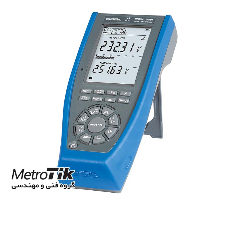 مولتی متر پرتابل و دیجیتال Digital Multimeter متریکس METRIX MTX 3291