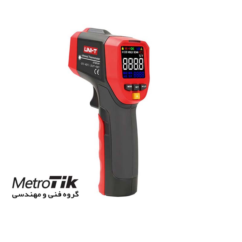 دماسنج لیزری غیرتماسی 420 درجه Infrared Thermometer یونیتی UNI-T UT301A Plus 