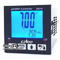 کنترلر و نمایشگر PH و ORP PH/ORP Controller & Monitorازدو EZDO 4801P